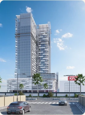 Landmark Waterview tower street view
